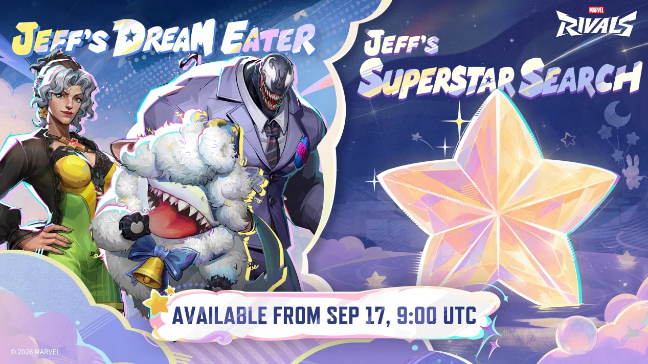 Marvel Rivals 17 September Patch: Jeff Events, Gifting and MYT Dates