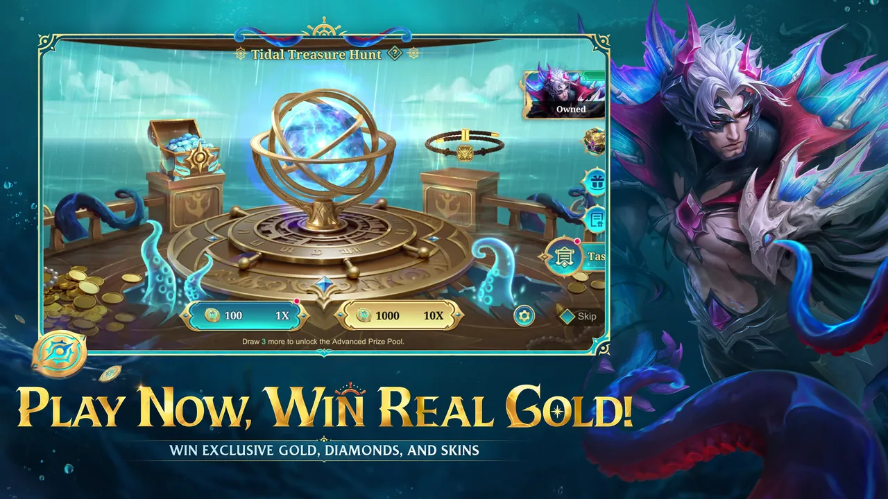 MLBB ALLSTAR 2026 gold merchandise and Diamond rewards