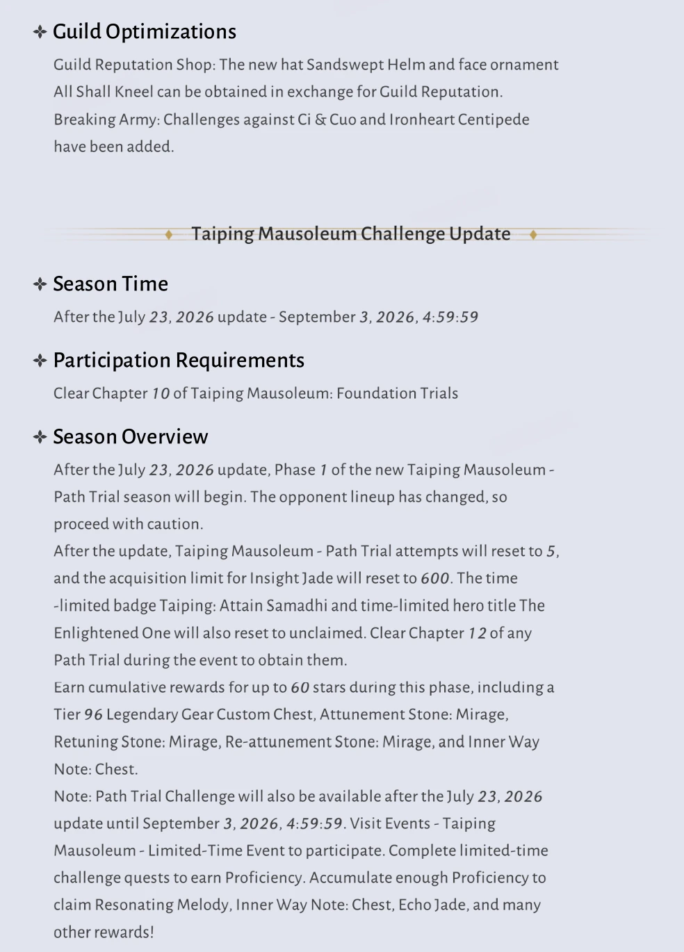Where Winds Meet Version 2.0 illustrated overview of campaigns, multiplayer activities and seasonal systems