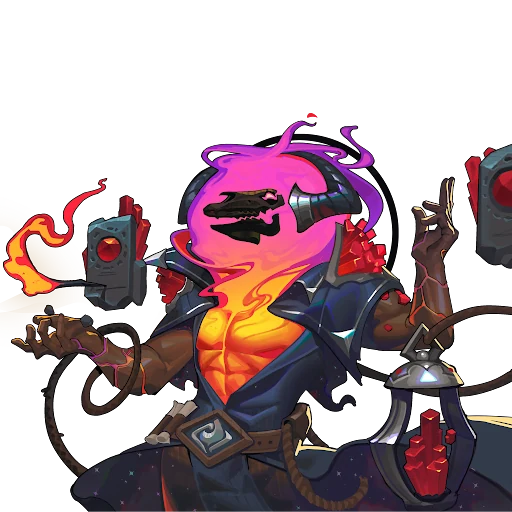 Official Space Gods creature artwork