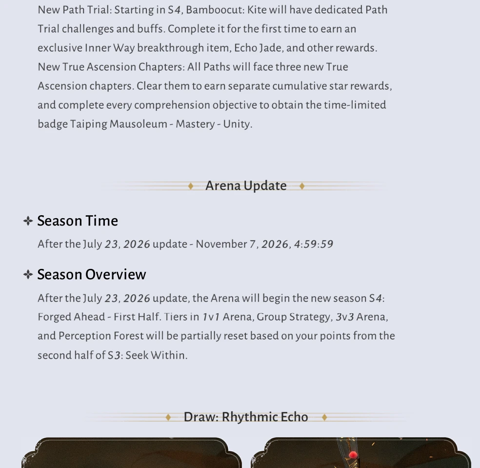 Where Winds Meet Version 2.0 illustrated overview of campaigns, multiplayer activities and seasonal systems continued