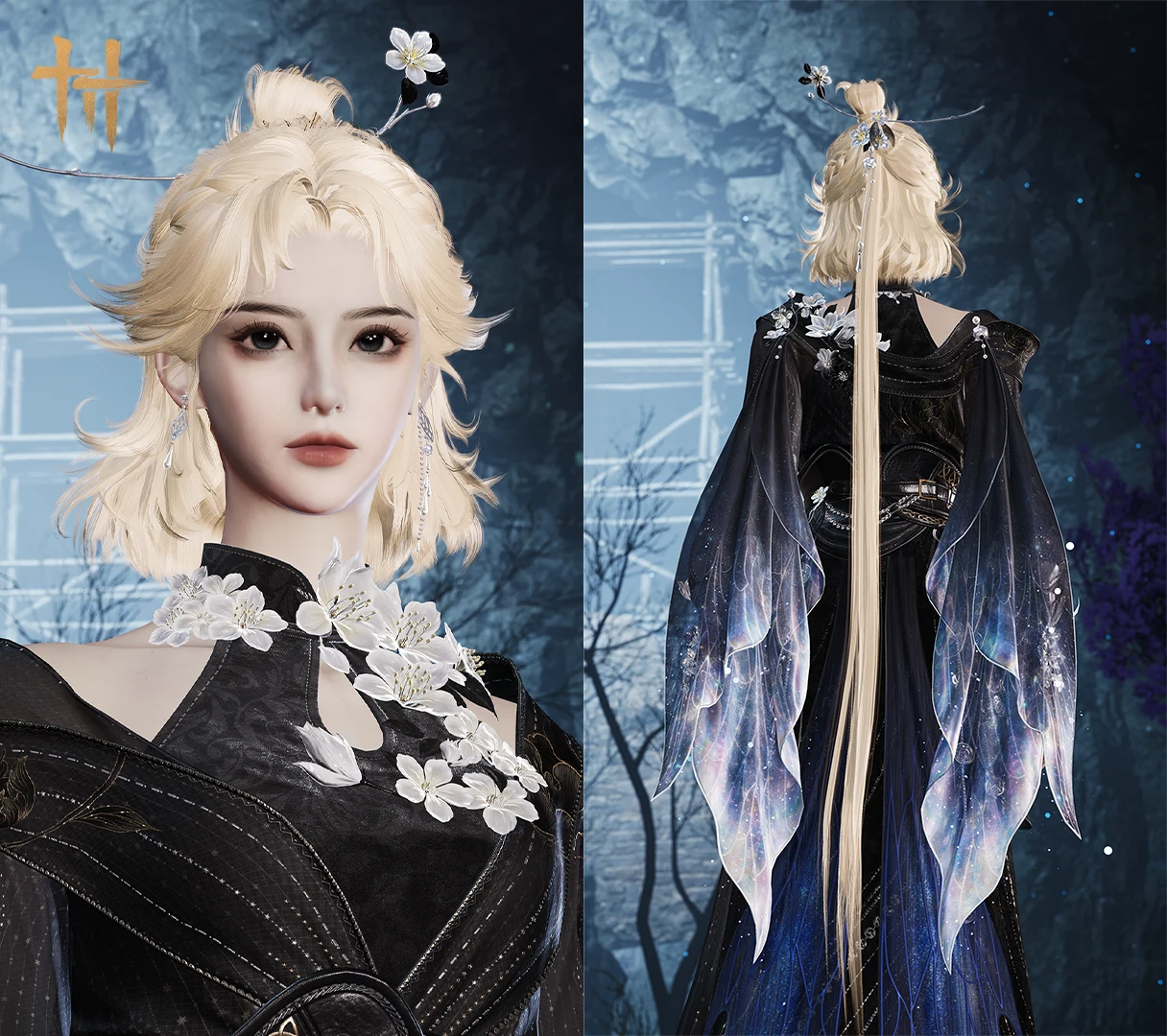 Autumn Dewlight hairstyle portrait variants