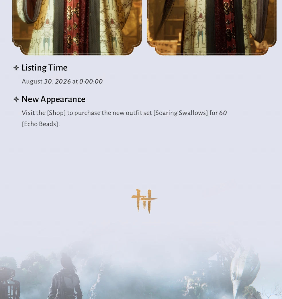 Where Winds Meet Version 2.1 official visual, part 7 of 7