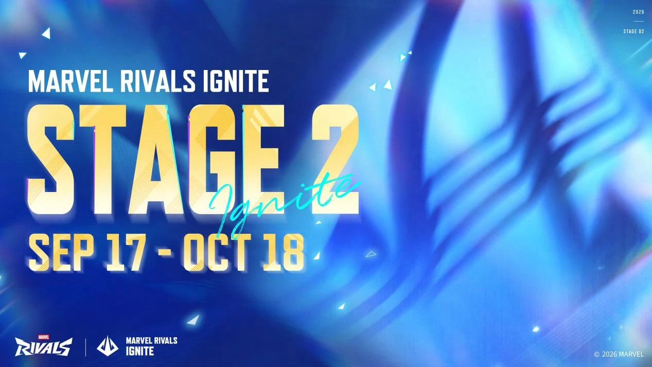 Marvel Rivals IGNITE Stage 2 schedule running from 17 September to 18 October 2026
